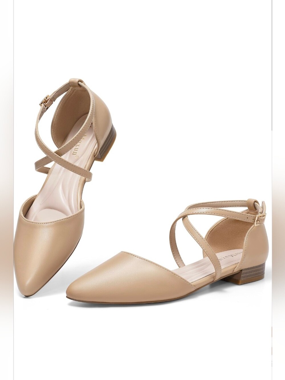 MAXMUXUN | ankle strap flats